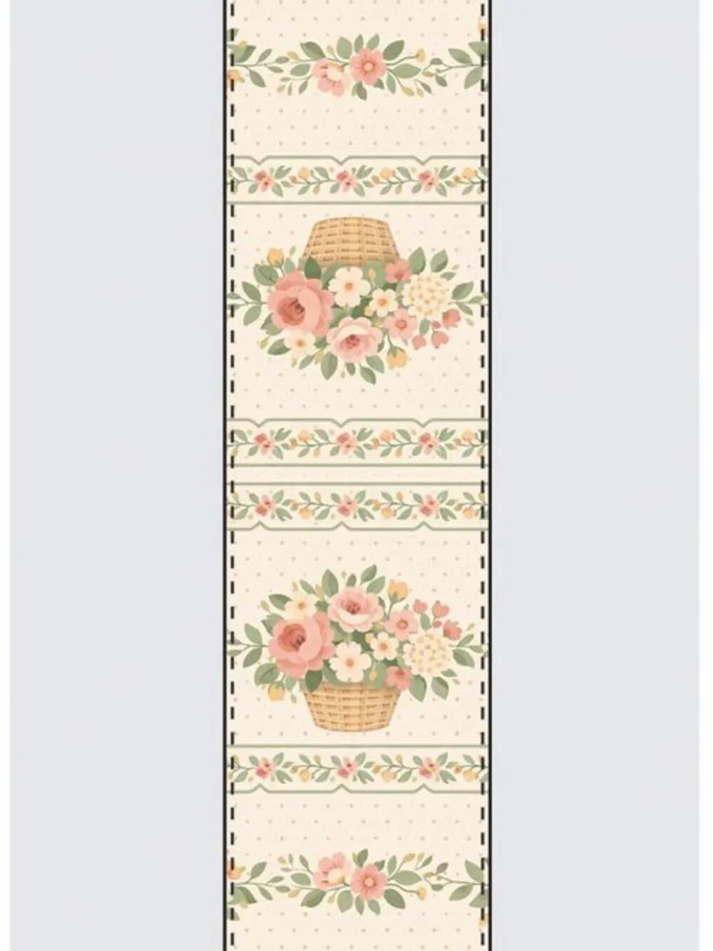 Warm Vintage Cottagecore Floral Wallpaper | Romantic Patina Botanical Print Vivi